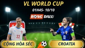 Soi Kèo Nhà Cái Cộng Hòa Séc - Croatia